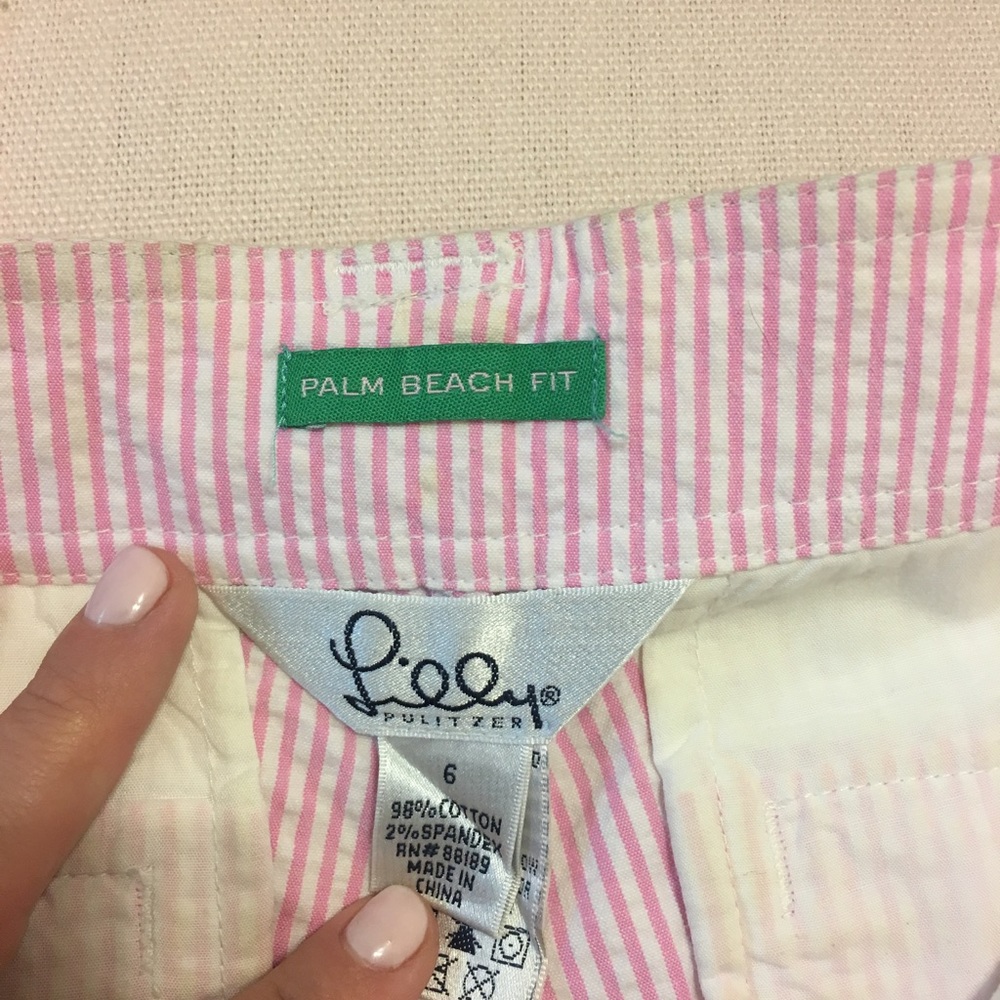 Lilly Pulitzer Seersucker Shorts